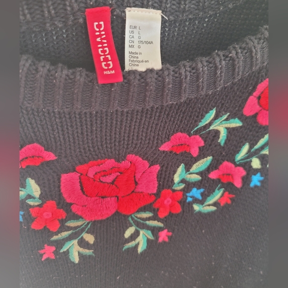 H&M Divided Embroidered Sweater - Picture 8 of 16